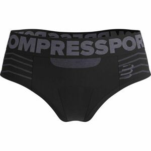 Compressport SEAMLESS BOXER W Női funkcionális boxeralsó, fekete, méret
