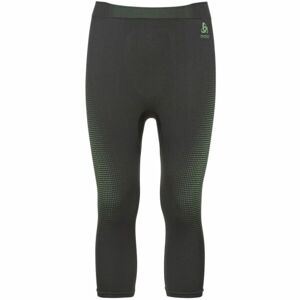 Odlo BL BOTTOM 3/4 PERFORMANCE WARM ECO Férfi funkcionális 3/4-es nadrág, sötétszürke, méret