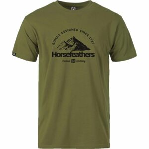 Horsefeathers MOUNTAIN T-SHIRT Férfi póló, khaki, méret
