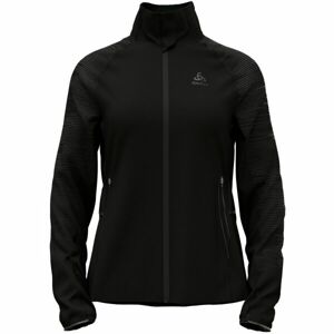 Odlo W ZEROWEIGHT PROWARM REFLECT JACKET Női kabát futáshoz, fekete, méret