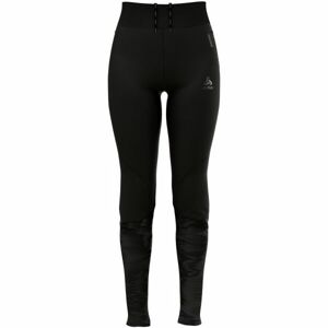 Odlo W ZEROWEIGHT WARM REFLECTIVE TIGHTS Női leggings futáshoz, fekete, méret