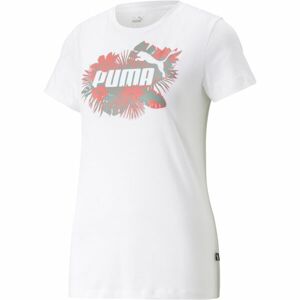 Puma ESS + FLOWER POWER TEE Női póló, fehér, méret
