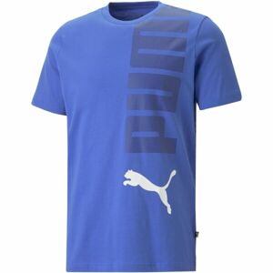 Puma ESS+LOGO LAB TEE Férfi póló, kék, méret