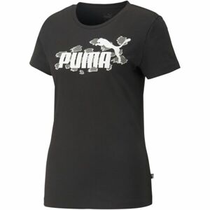 Puma ESS LOGO TEE Női póló, fekete, méret