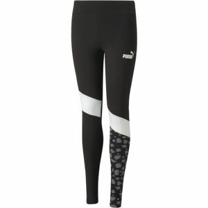 Puma ANIMAL BLOCK LEGGINGS G Lány leggings, fekete, méret