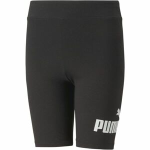 Puma ESS+LOGO SHORT LEGGINGS G Lány rövidnadrág, fekete, méret