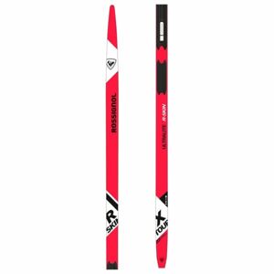 Rossignol R-SKIN ULTRA STIFF-XC Klasszikus sífutóléc mászóbőrrel, piros, méret