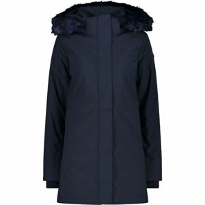 CMP WOMAN COAT ZIP HOOD Női softshell kabát, sötétkék, méret