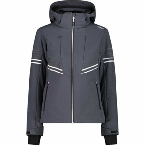 CMP WOMAN JACKET ZIP HOOD Női síkabát, fekete, méret