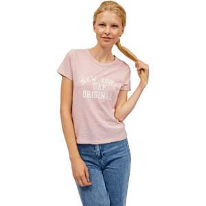 GAP V-SS FOREVERSOFT CREW Női póló, rózsaszín, méret