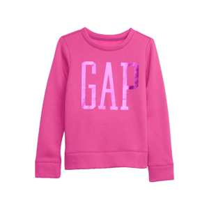 GAP V-DB LOGO CREW Lány pulóver, rózsaszín, méret
