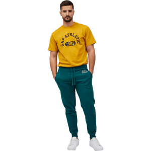 GAP V-HERITAGE LOGO JOGGER Férfi melegítőnadrág, sötétzöld, méret