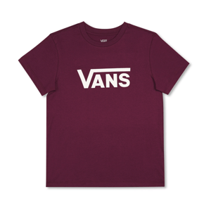 Vans WM DROP V SS CREW-B Női póló, bordó, méret