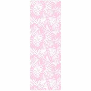 YOGGYS LARGE TOWEL PINK TROPICAL Jógatörölköző, rózsaszín, méret