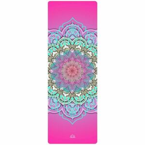 YOGGYS TRAVEL YOGA MAT 1.5 MM LOTUS BLOSSOM Utazó jógamatrac, rózsaszín, méret