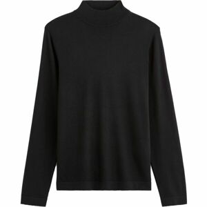 CELIO PECHIC Férfi merinó kötött pulóver, fekete, méret