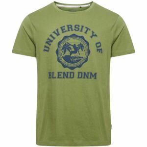 BLEND TEE REGULAR FIT Férfi póló, zöld, méret