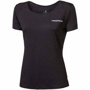 PROGRESS RAPTORIA Női póló sportoláshoz, fekete, méret