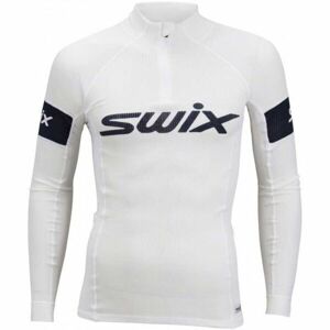 Swix RACEX WARM Férfi funkcionális felső állógallérral, fehér, méret