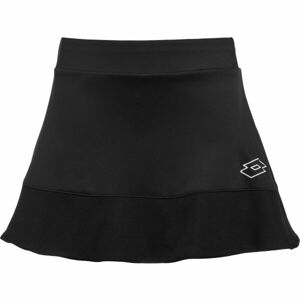 Lotto SQUADRA G III SKIRT Lány teniszszoknya, fekete, méret