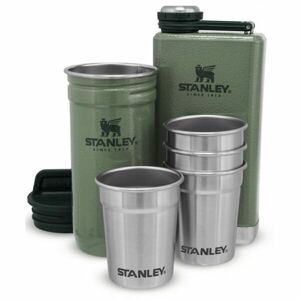 STANLEY ADVENTURE SERIES 250ml Laposüveg + feles poharak, zöld, méret