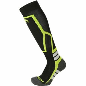 Mico CALZA SKI WARM CONTROL MEDIUM K Gyerek magas szárú sízokni, fekete, méret