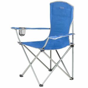 HIGHLANDER MORAY Összecsukható szék karfával, kék, méret
