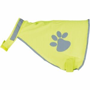 TRIXIE REFLECTIVE DOG VEST XL Biztonsági mellény kutyáknak, sárga, méret