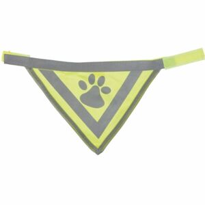 TRIXIE REFLECTIVE DOG SCARF S-M Fényvisszaverő kendő kutyáknak, sárga, méret