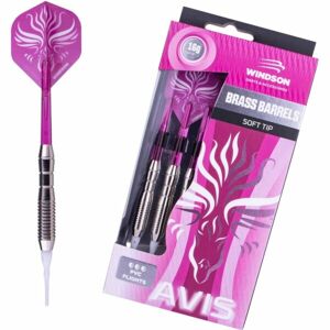 Windson AVIS 16 G BRASS SET Sárgaréz darts nyilak műanyag hegyekkel, rózsaszín, méret