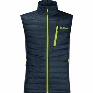 Jack Wolfskin ROUTEBURN PRO INS VEST M Férfi outdoor mellény, sötétkék, méret