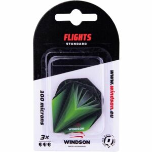 Windson CHALLENGER Három darab darts toll, zöld, méret