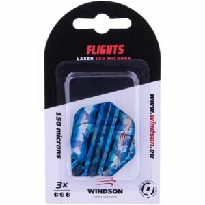 Windson FLUX LASER Három darab darts toll, kék, méret