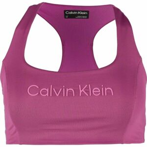 Calvin Klein ESSENTIALS PW MEDIUM SUPPORT SPORTS BRA Női sportmelltartó, rózsaszín, méret
