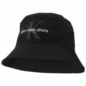 Calvin Klein MONOGRAM SOFT BUCKET HAT Uniszex kalap, fekete, méret
