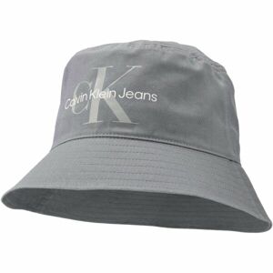 Calvin Klein MONOGRAM SOFT BUCKET HAT Uniszex kalap, szürke, méret