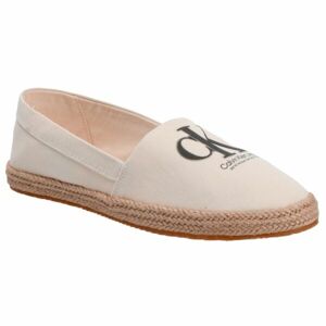 Calvin Klein ESPADRILLE MONO SEASONAL GR Női espadrilles, fehér, méret