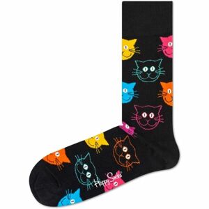 HAPPY SOCKS CAT Klasszikus zokni, fekete, méret