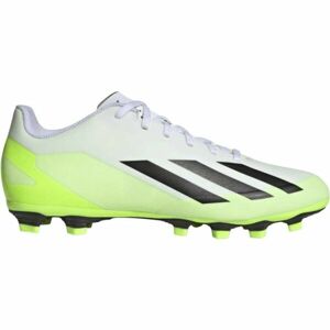 adidas X CRAZYFAST.4 FXG Férfi futballcipő, fehér, méret 46