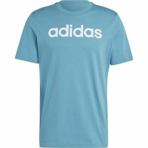 adidas LIN SJ T Férfi póló, zöld, méret