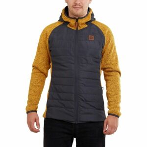 FUNDANGO OBSIDIAN HYBRID JACKET Férfi hibrid kabát, sárga, méret