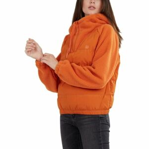 FUNDANGO FRILA HYBRID JACKET Női hibrid kabát, narancssárga, méret