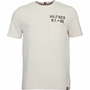 Tommy Hilfiger GRAPHIC S/S TEE Férfi póló, fehér, méret