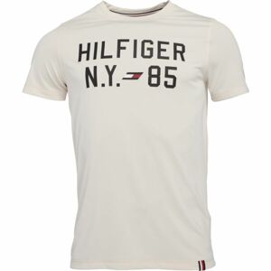 Tommy Hilfiger GRAPHIC S/S TRAINING TEE Férfi póló, fehér, méret