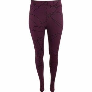 ALPINE PRO VOLEDA Női legging, bordó, méret