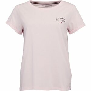 Tommy Hilfiger TH ORIGINAL-SHORT SLEEVE T-SHIRT Női póló, rózsaszín, méret