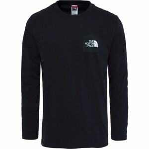 The North Face M L/S FINE TEE Férfi felső, fekete, méret