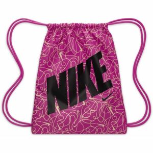 Nike KIDS' DRAWSTRING BAG Gyerek tornazsák, rózsaszín, méret