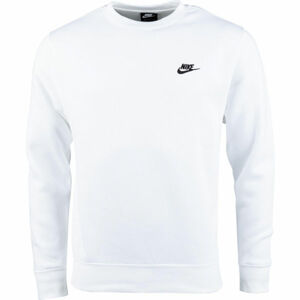 Nike SPORTSWEAR CLUB Férfi pulóver, fehér, méret