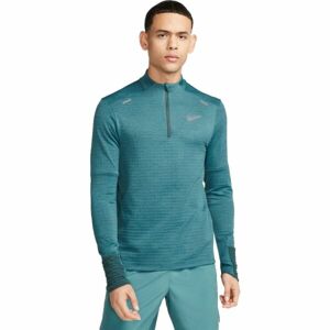 Nike TF RPL ELMNT HZ Férfi pulóver futáshoz, sötétzöld, méret